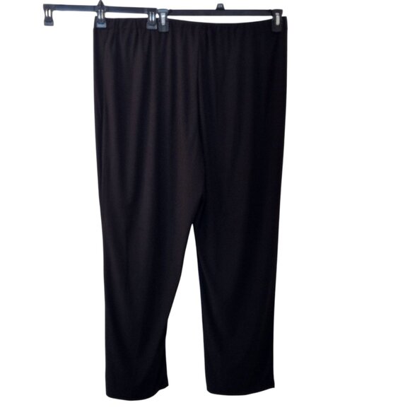 Antthony: 2-pc Flounce Sleeve Straight Leg Pant Set, Size 2X, Black - Picture 9 of 12